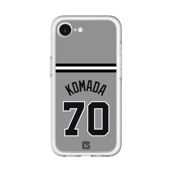 スリムプロテクションプレミアムケース［ 読売ジャイアンツ - #70 KOMADA - ビジター ］