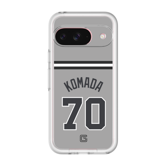 スリムプロテクションプレミアムケース［ 読売ジャイアンツ - #70 KOMADA - ビジター ］