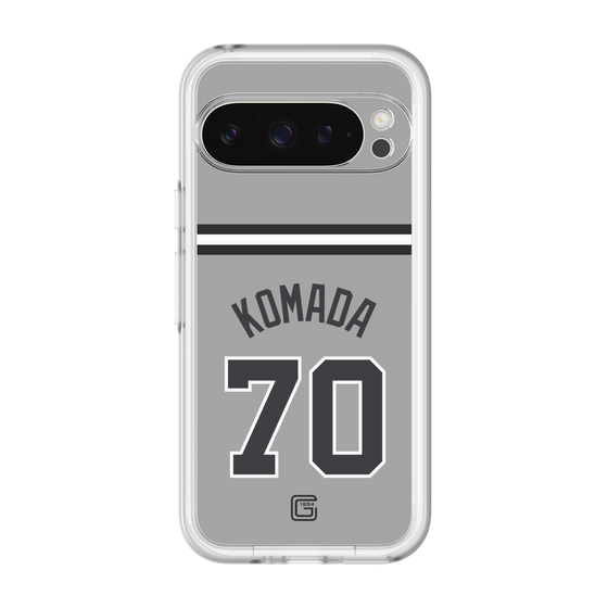 スリムプロテクションプレミアムケース［ 読売ジャイアンツ - #70 KOMADA - ビジター ］