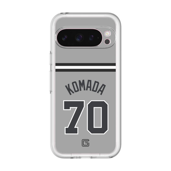 スリムプロテクションプレミアムケース［ 読売ジャイアンツ - #70 KOMADA - ビジター ］