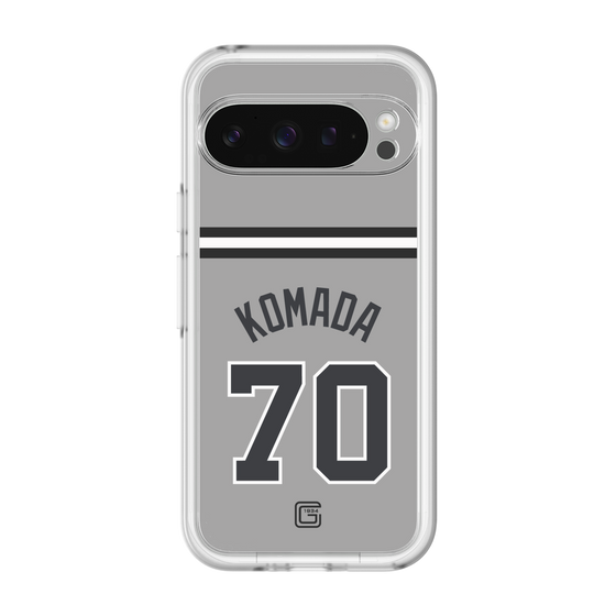 スリムプロテクションプレミアムケース［ 読売ジャイアンツ - #70 KOMADA - ビジター ］