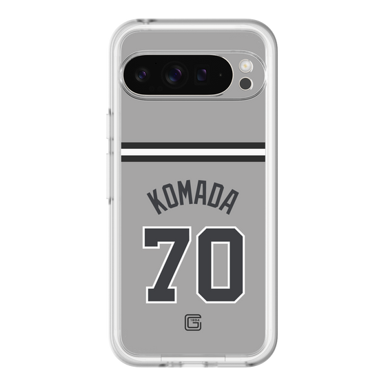 スリムプロテクションプレミアムケース［ 読売ジャイアンツ - #70 KOMADA - ビジター ］