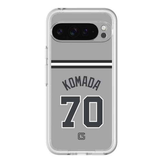 スリムプロテクションプレミアムケース［ 読売ジャイアンツ - #70 KOMADA - ビジター ］