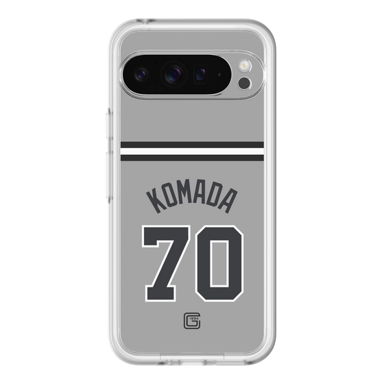 スリムプロテクションプレミアムケース［ 読売ジャイアンツ - #70 KOMADA - ビジター ］