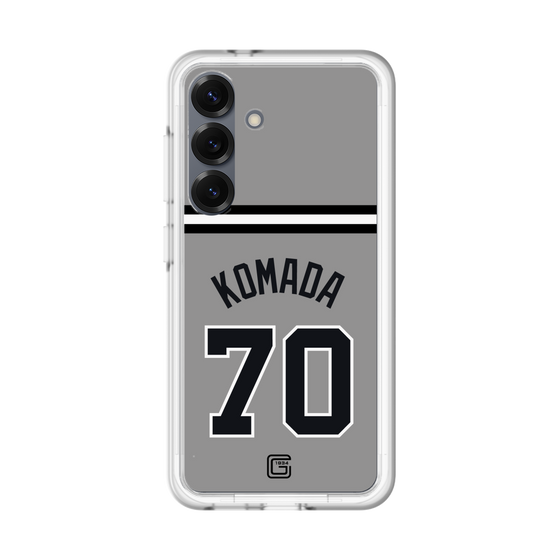 スリムプロテクションプレミアムケース［ 読売ジャイアンツ - #70 KOMADA - ビジター ］