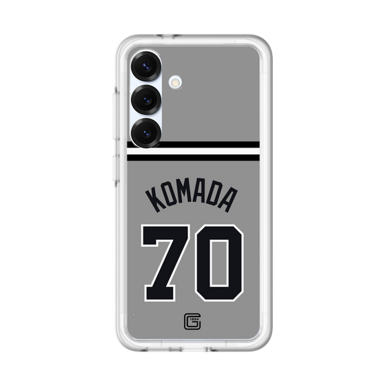 スリムプロテクションプレミアムケース［ 読売ジャイアンツ - #70 KOMADA - ビジター ］