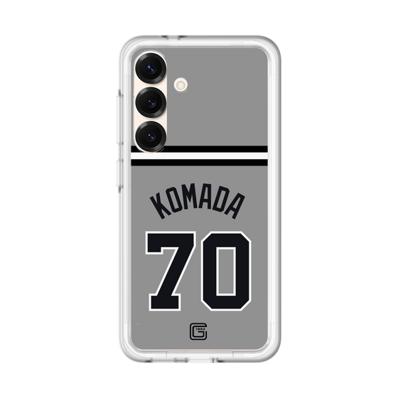 スリムプロテクションプレミアムケース［ 読売ジャイアンツ - #70 KOMADA - ビジター ］