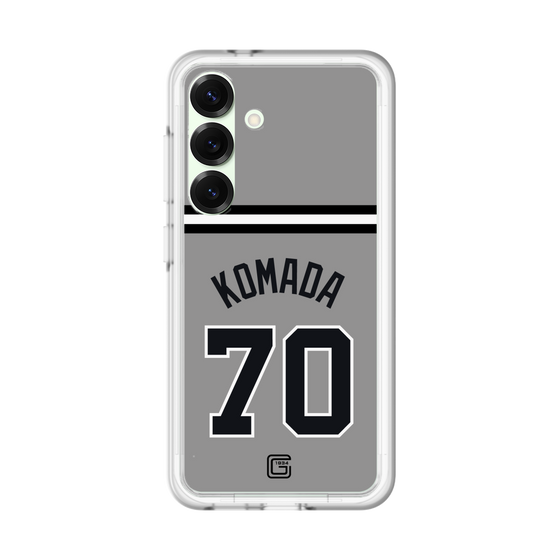 スリムプロテクションプレミアムケース［ 読売ジャイアンツ - #70 KOMADA - ビジター ］