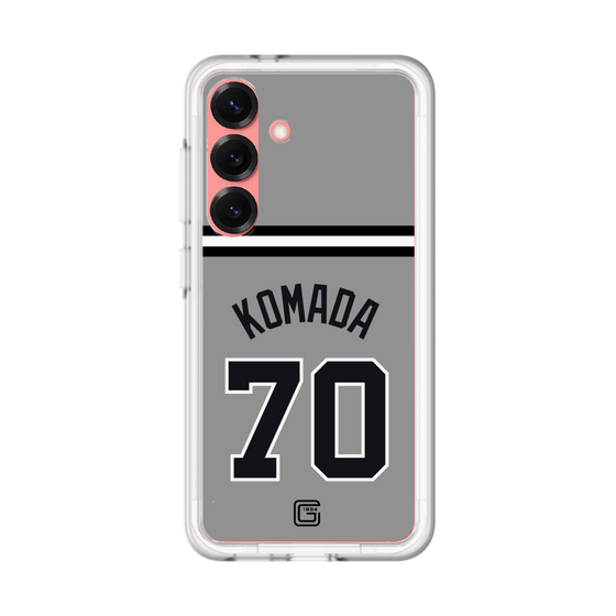 スリムプロテクションプレミアムケース［ 読売ジャイアンツ - #70 KOMADA - ビジター ］