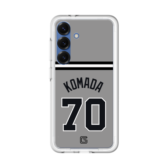 スリムプロテクションプレミアムケース［ 読売ジャイアンツ - #70 KOMADA - ビジター ］