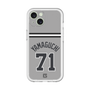 スリムプロテクションプレミアムケース［ 読売ジャイアンツ - #71 YAMAGUCHI - ビジター ］