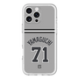 スリムプロテクションプレミアムケース［ 読売ジャイアンツ - #71 YAMAGUCHI - ビジター ］