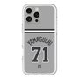 スリムプロテクションプレミアムケース［ 読売ジャイアンツ - #71 YAMAGUCHI - ビジター ］