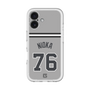 スリムプロテクションプレミアムケース［ 読売ジャイアンツ - #76 NIOKA - ビジター ］