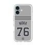 スリムプロテクションプレミアムケース［ 読売ジャイアンツ - #76 NIOKA - ビジター ］