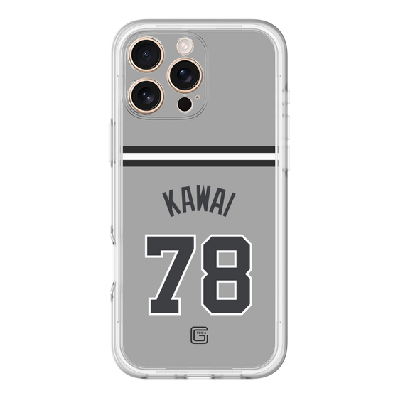 スリムプロテクションプレミアムケース［ 読売ジャイアンツ - #78 KAWAI - ビジター ］