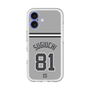 スリムプロテクションプレミアムケース［ 読売ジャイアンツ - #81 SUGIUCHI - ビジター ］
