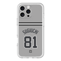 スリムプロテクションプレミアムケース［ 読売ジャイアンツ - #81 SUGIUCHI - ビジター ］