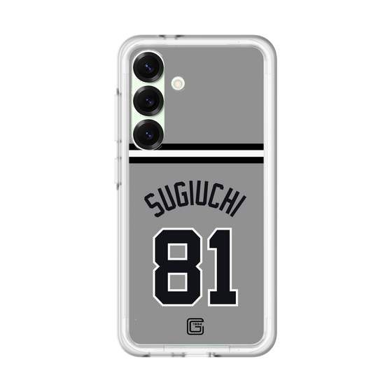 スリムプロテクションプレミアムケース［ 読売ジャイアンツ - #81 SUGIUCHI - ビジター ］