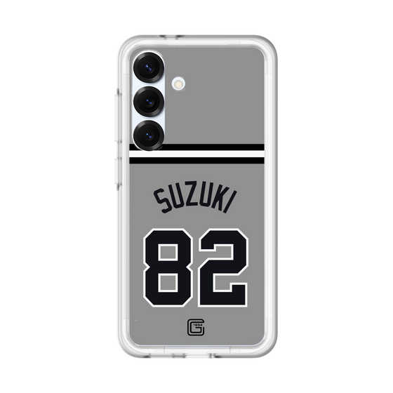 スリムプロテクションプレミアムケース［ 読売ジャイアンツ - #82 SUZUKI - ビジター ］