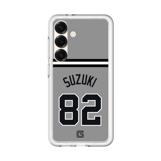 スリムプロテクションプレミアムケース［ 読売ジャイアンツ - #82 SUZUKI - ビジター ］