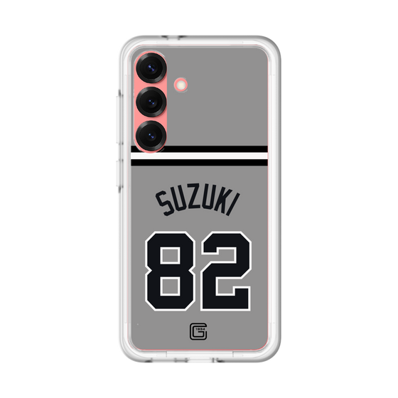 スリムプロテクションプレミアムケース［ 読売ジャイアンツ - #82 SUZUKI - ビジター ］