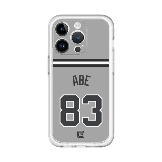 スリムプロテクションプレミアムケース［ 読売ジャイアンツ - #83 ABE - ビジター ］