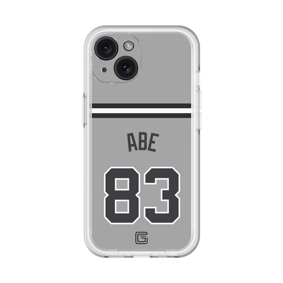 スリムプロテクションプレミアムケース［ 読売ジャイアンツ - #83 ABE - ビジター ］