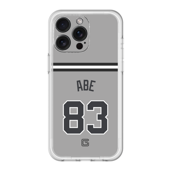 スリムプロテクションプレミアムケース［ 読売ジャイアンツ - #83 ABE - ビジター ］