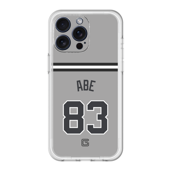 スリムプロテクションプレミアムケース［ 読売ジャイアンツ - #83 ABE - ビジター ］