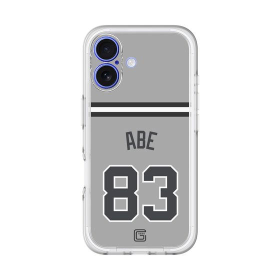 スリムプロテクションプレミアムケース［ 読売ジャイアンツ - #83 ABE - ビジター ］