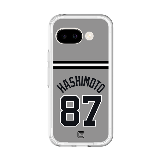 スリムプロテクションプレミアムケース［ 読売ジャイアンツ - #87 HASHIMOTO - ビジター ］