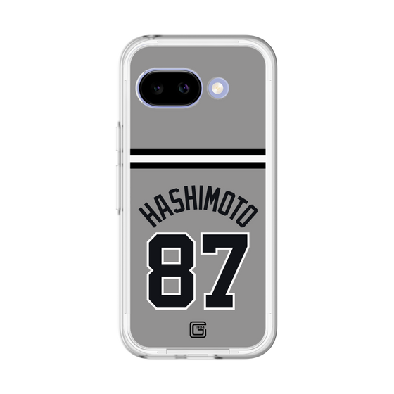 スリムプロテクションプレミアムケース［ 読売ジャイアンツ - #87 HASHIMOTO - ビジター ］