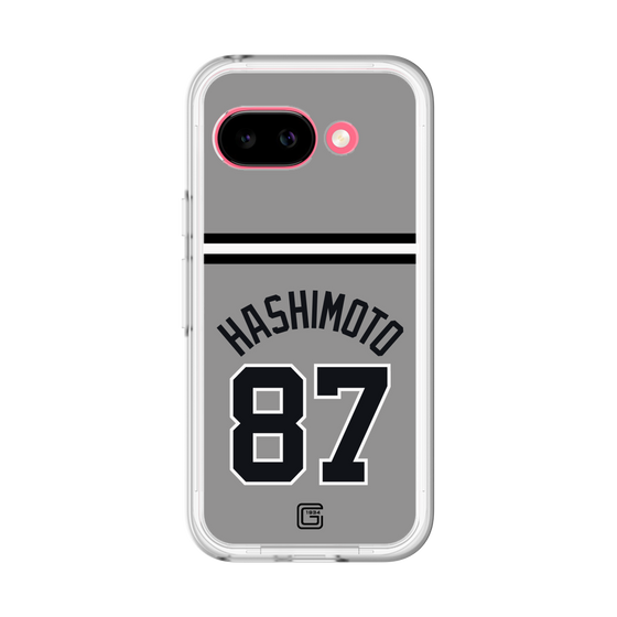 スリムプロテクションプレミアムケース［ 読売ジャイアンツ - #87 HASHIMOTO - ビジター ］