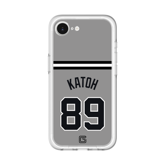 スリムプロテクションプレミアムケース［ 読売ジャイアンツ - #89 KATOH - ビジター ］