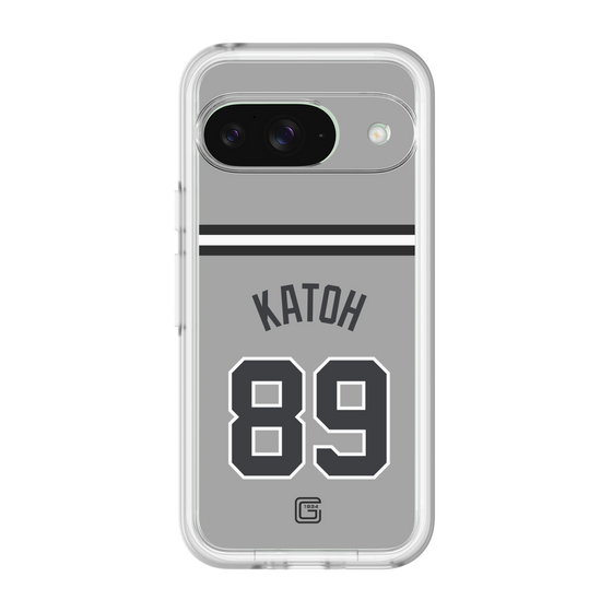 スリムプロテクションプレミアムケース［ 読売ジャイアンツ - #89 KATOH - ビジター ］