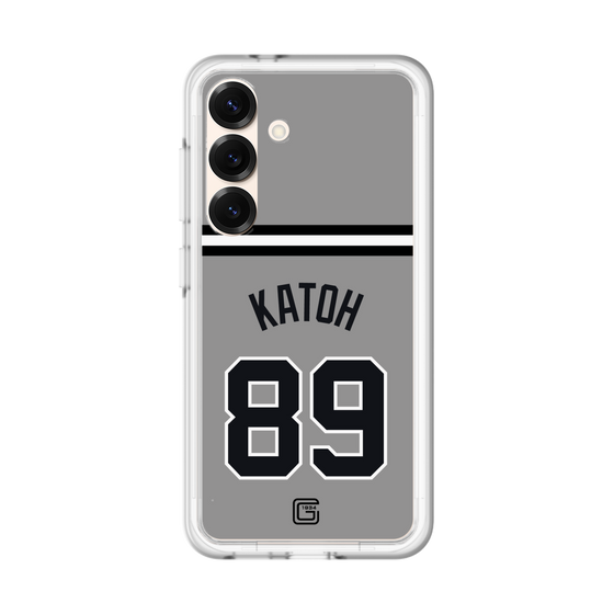スリムプロテクションプレミアムケース［ 読売ジャイアンツ - #89 KATOH - ビジター ］