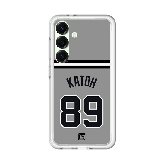 スリムプロテクションプレミアムケース［ 読売ジャイアンツ - #89 KATOH - ビジター ］