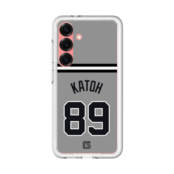 スリムプロテクションプレミアムケース［ 読売ジャイアンツ - #89 KATOH - ビジター ］