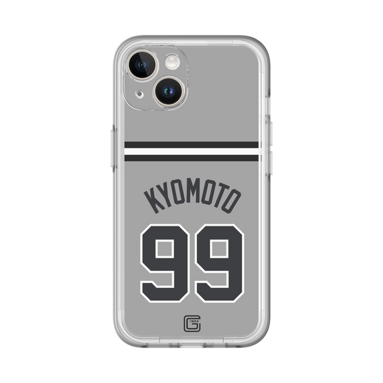 スリムプロテクションプレミアムケース［ 読売ジャイアンツ - #99 KYOMOTO - ビジター ］