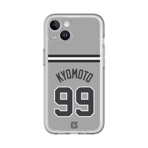 スリムプロテクションプレミアムケース［ 読売ジャイアンツ - #99 KYOMOTO - ビジター ］