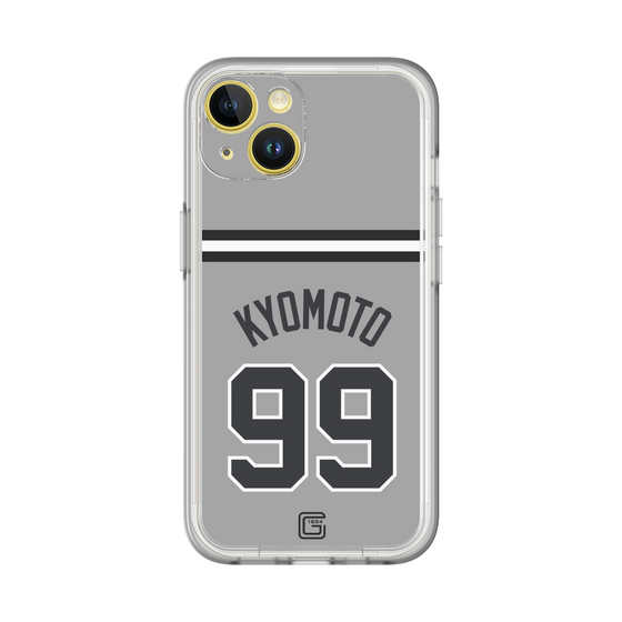 スリムプロテクションプレミアムケース［ 読売ジャイアンツ - #99 KYOMOTO - ビジター ］
