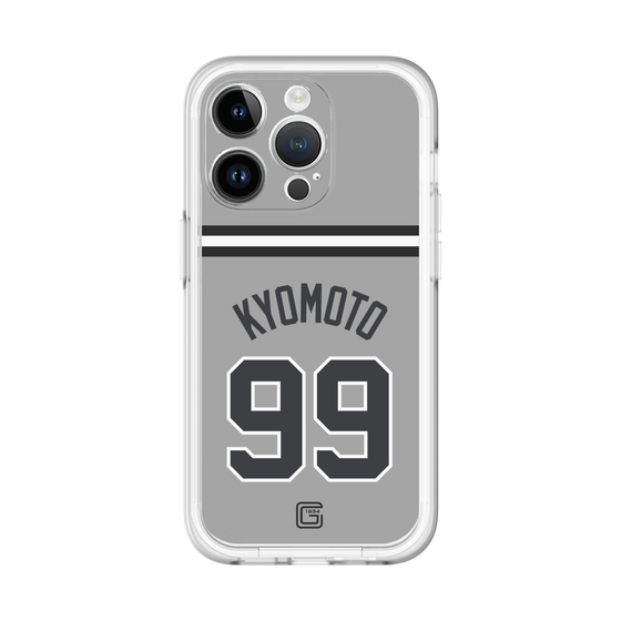 スリムプロテクションプレミアムケース［ 読売ジャイアンツ - #99 KYOMOTO - ビジター ］