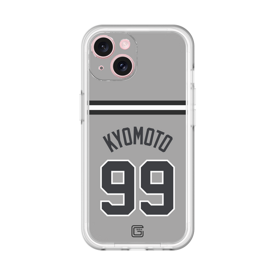 スリムプロテクションプレミアムケース［ 読売ジャイアンツ - #99 KYOMOTO - ビジター ］