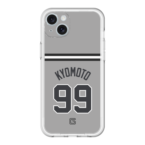 スリムプロテクションプレミアムケース［ 読売ジャイアンツ - #99 KYOMOTO - ビジター ］