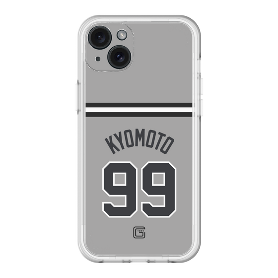 スリムプロテクションプレミアムケース［ 読売ジャイアンツ - #99 KYOMOTO - ビジター ］