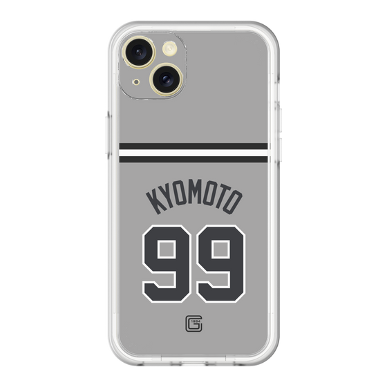 スリムプロテクションプレミアムケース［ 読売ジャイアンツ - #99 KYOMOTO - ビジター ］