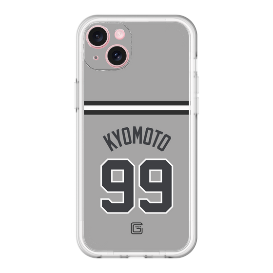 スリムプロテクションプレミアムケース［ 読売ジャイアンツ - #99 KYOMOTO - ビジター ］