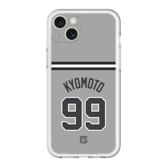 スリムプロテクションプレミアムケース［ 読売ジャイアンツ - #99 KYOMOTO - ビジター ］