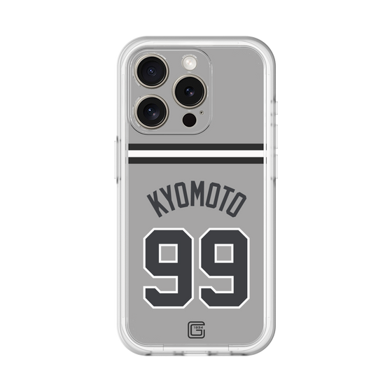 スリムプロテクションプレミアムケース［ 読売ジャイアンツ - #99 KYOMOTO - ビジター ］